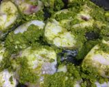 A picture of step 3 of Green fish.