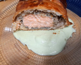 Foto del paso 12 de la receta: Wellington de Salmón con crema de setas