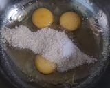 Foto langkah ke 1 dari resep Bolu Pisang Kopi Kukus (tanpa mixer).