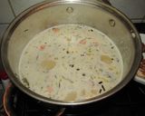 Húsvéti, tárkonyos, tejszínes, nyúl raguleves #húsvét recept fázis 7 fotója