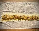 Foto del paso 5 de la receta: Ensaimada de repollo y pasas
