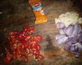 Foto langkah ke 2 dari resep Tumis Kangkung Terasi Tiram.