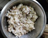 A picture of step 4 of Stuffed sabudana tikki.