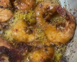 Foto del paso 7 de la receta: "Salmón a la mexicana con vinagreta de cilantro"