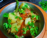 A picture of step 6 of Potato fried vegetable.