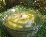 Foto langkah ke 3 dari resep Bubur Sumsum Matcha.