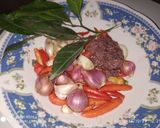 Foto langkah ke 4 dari resep Sate Lilit Goreng.