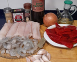 Foto del paso 1 de la receta: Merluza a la riojana