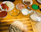Hình bước làm 4 của món Pizza nướng lò hoặc chảo