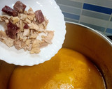 Foto del paso 5 de la receta: Caldo casero de pollo y jamón