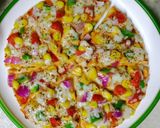 चीज़ कॉर्न पिज़्ज़ा (Cheese corn pizza recipe in Hindi) रेसिपी चरण 4 फोटो