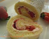 Foto del paso 5 de la receta Brazo de gitano con fresas y mascarpone