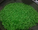 Foto langkah ke 1 dari resep Ketan kukus pandan tabur kelapa.