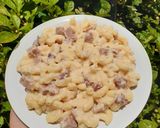 Foto langkah ke 4 dari resep Mac n cheese sederhana.