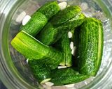 Házi kovászos uborka recept fázis 2 fotója