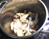 Hình bước làm 2 của món Canh gà bí đỏ