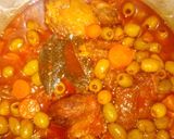 صورة لخطوة 2 من وصفة طاجين الزيتون 🍲بلحم الخروف 🐏🥩