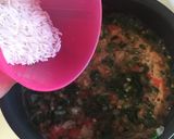 A picture of step 5 of Spinach with Rice.