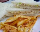 A picture of step 5 of Club sandwich ❤❤.