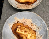Foto del paso 5 de la receta: Torrijas de leche al aroma de naranja, azahar y canela (sin lactosa)