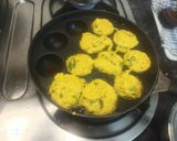A picture of step 4 of Punjabi Kadhi Pakoda.