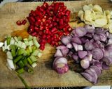 Foto langkah ke 1 dari resep Tumis Telor (rebon + kemangi).