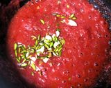 A picture of step 3 of Shahjahani Meetha (Tomato Halwa - Hyderabadi style).
