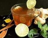 A picture of step 2 of Masala Ginger Lime Tea.