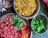 A picture of step 2 of Mix veg Pulao.