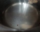 A picture of step 2 of Suji almond halwa.