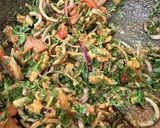 A picture of step 2 of Chicken Shawarma with Tortilla Bread.