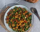 Foto langkah ke 4 dari resep Tumis Tempe Buncis Kecap Manis Pedas #621.
