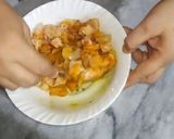 A picture of step 1 of KFC Chicken Popcorn| Chicken Pops|Chicken Bites.