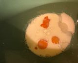 Gyümölcsös olajos piskóta😇🍓🍒🍌 recept fázis 1 fotója