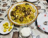 صورة لخطوة 5 من وصفة قدره باللحم وتقدم مع اللبن الزبادي