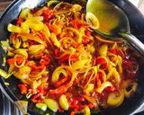 A picture of step 1 of Onion, Pepper Sauce with Fried Yam.