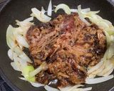Foto langkah ke 5 dari resep Completed Yakiniku Beef bowl.
