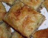 A picture of step 5 of Phyllo meat pie (Egyptian Gullash).