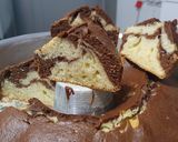 Foto del paso 5 de la receta: Budín marmolado 🍫💥