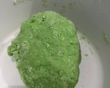 Foto langkah ke 2 dari resep Roti Kukus Pandan (isi cokelat) ✨.