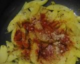 A picture of step 4 of Jeera aloo.