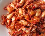 Foto langkah ke 3 dari resep Balado baby cumi,kentang dan tempe.