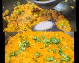 A picture of step 3 of Fresh Green Turmeric Gujarati Sabzi - લીલી હળદર નું શાક.