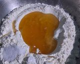 A picture of step 1 of # FM W3 (tofee, jilebi, cinnamon) shape.