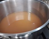 A picture of step 2 of Grape Must Pudding (Moustalevria).