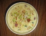 A picture of step 6 of Chole bhatura with Rice kheer.