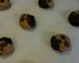 A picture of step 3 of Soft Baked Peanut Butter - Chocolate Swirl Cookies.