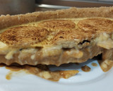 Foto del paso 6 de la receta: Tarta de natillas, plátano y dulce de leche