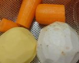 Hình bước làm 1 của món Rau củ chiên giòn