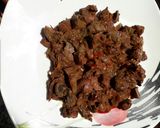 A picture of step 7 of Liver and kidney sauce.